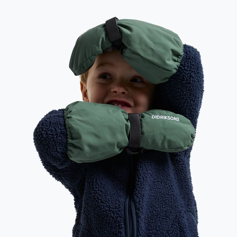 Gyerek síkesztyű Didriksons Biggles Mitten 8 dark moss 2