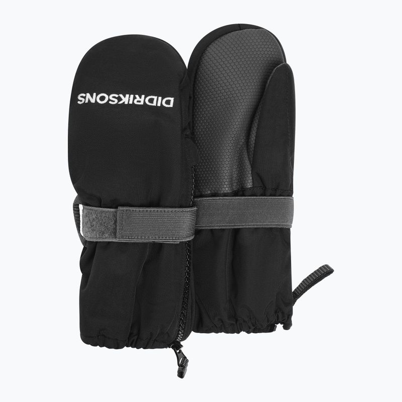 Gyerek síkesztyű Didriksons Biggles Zip Mitten 9 black