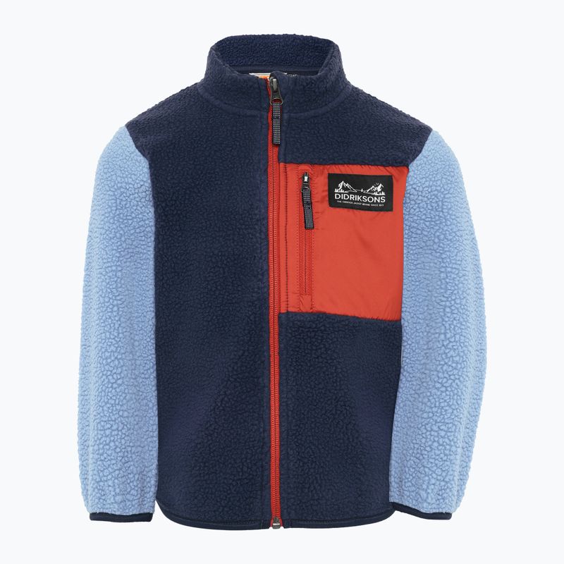 Gyerek polár pulóver Didriksons Anten 2 Fz winter blue