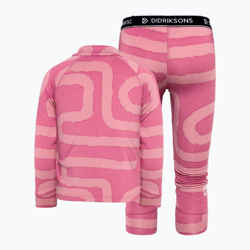 Gyerek szett Didriksons Jadis Pr 5 path heather pink 2