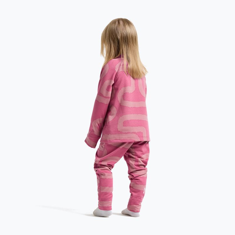 Gyerek szett Didriksons Jadis Pr 5 path heather pink 4