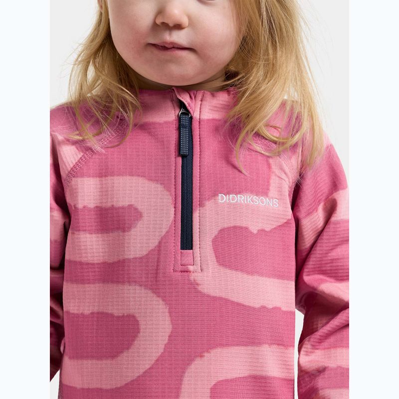 Gyerek szett Didriksons Jadis Pr 5 path heather pink 7