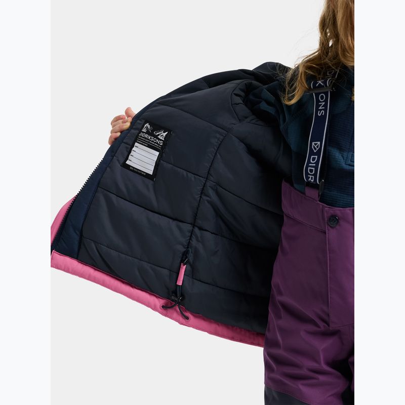 Gyermek síruha szett Didriksons Skare Multi northern purple 7