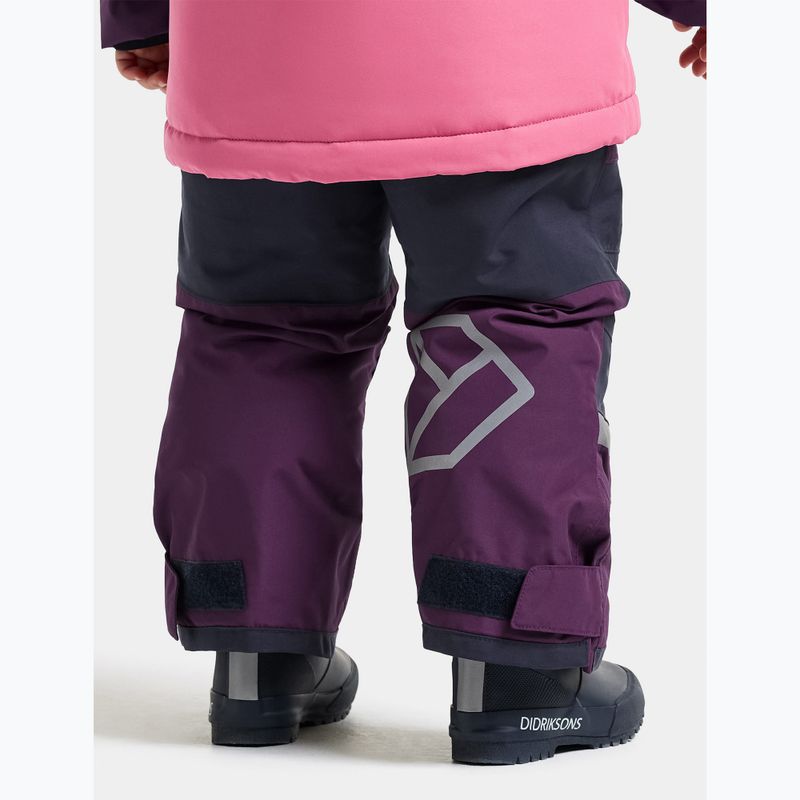 Gyermek síruha szett Didriksons Skare Multi northern purple 9