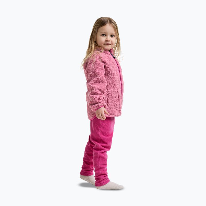 Gyerek polár pulóver Didriksons Gibbsc 2 Fz heather pink/cactus pink 6