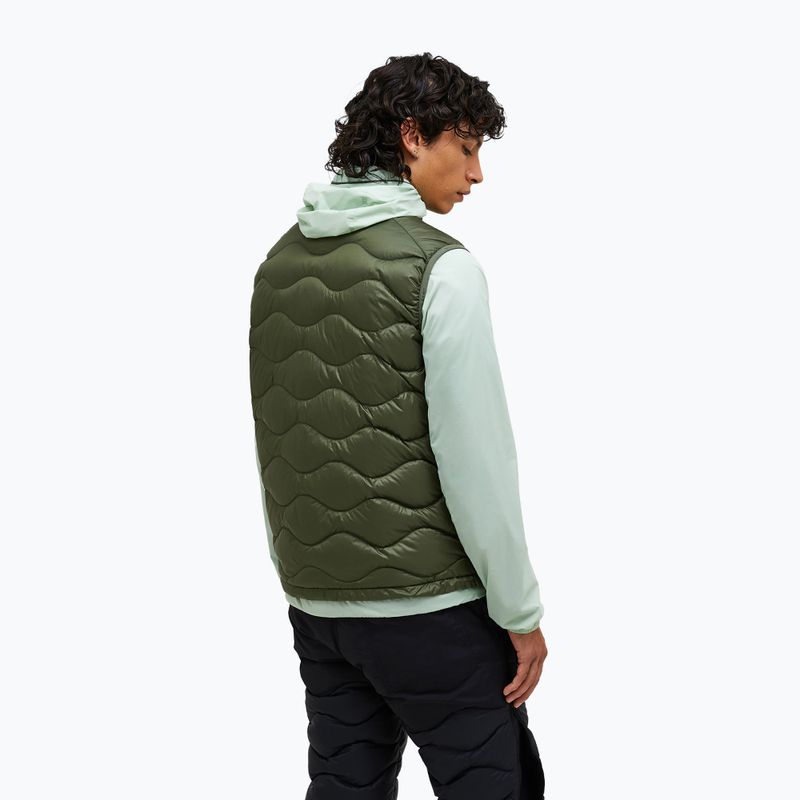 Férfi ujjatlan Peak Performance Helium Utility Down pine needle/frosted fern 3