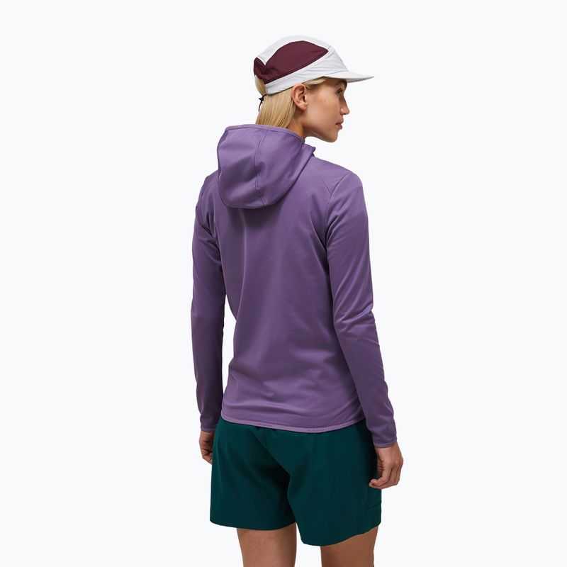 Női túra pulóver Peak Performance Light Zip Hood montana grape 3