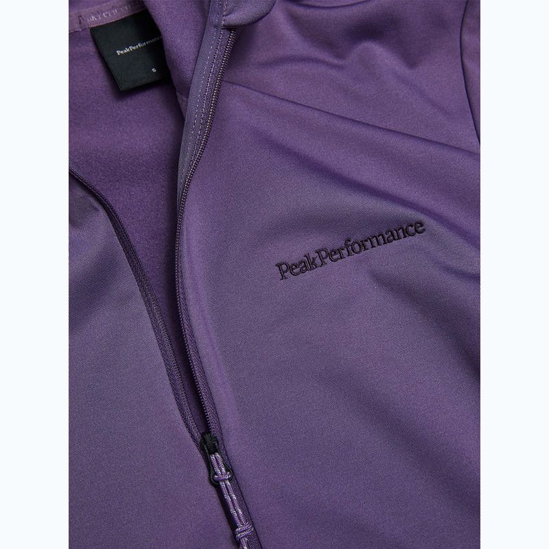 Női túra pulóver Peak Performance Light Zip Hood montana grape 8