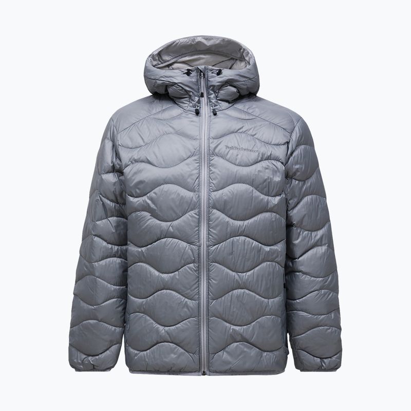 Férfi pehelykabát Peak Performance Helium Down Hood lt grey/antarctica 5