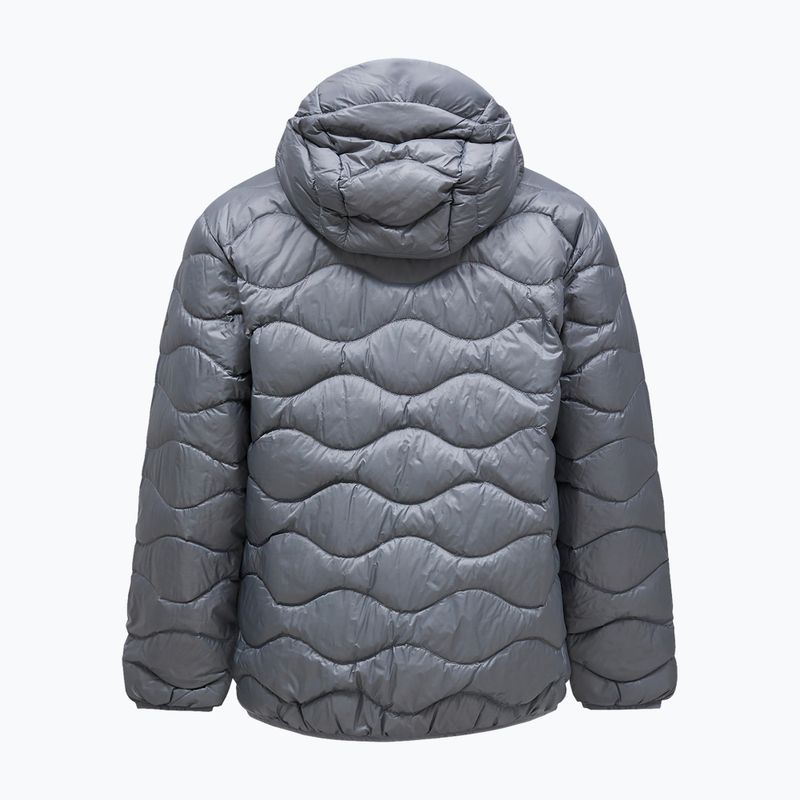 Férfi pehelykabát Peak Performance Helium Down Hood lt grey/antarctica 6