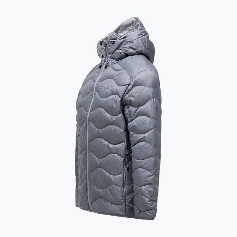 Férfi pehelykabát Peak Performance Helium Down Hood lt grey/antarctica 7