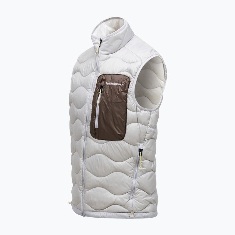 Férfi ujjatlan Peak Performance Helium Utility Down antarctica/terrain tan 8