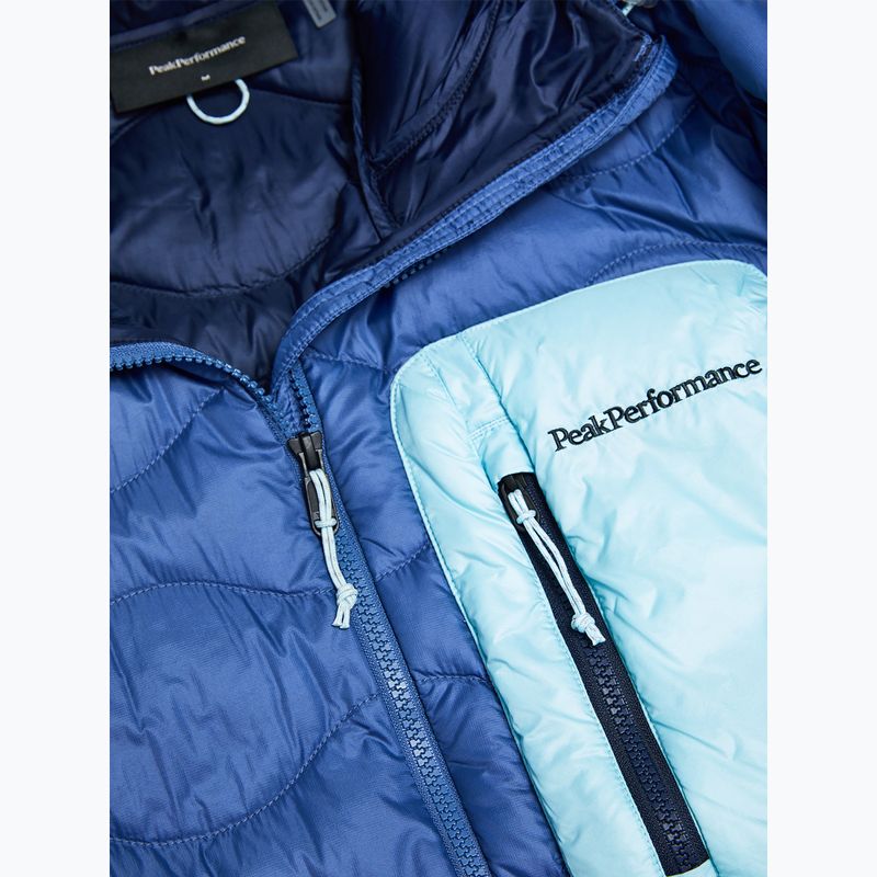 Férfi pehelykabát Peak Performance Helium Utility Down Hood Summit Sky/Snowmelt 10