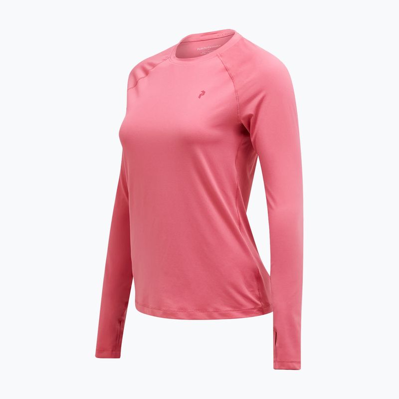 Női Termoaktiv pulóver Peak Performance Spirit Crew mountain blush 5