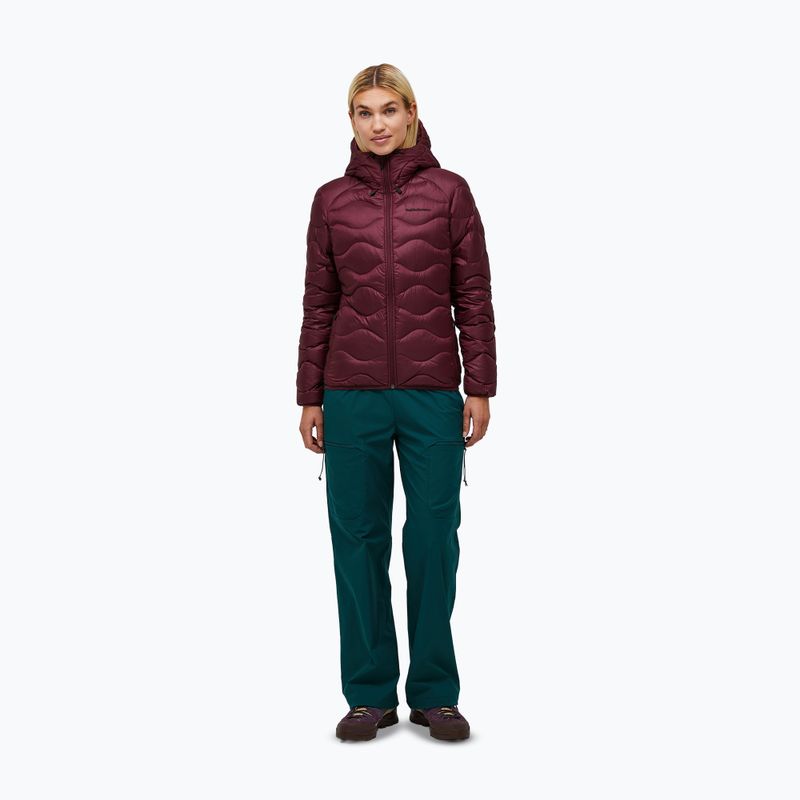 Női pehelykabát Peak Performance Helium Down Hood Porto/Mountain Blush 2