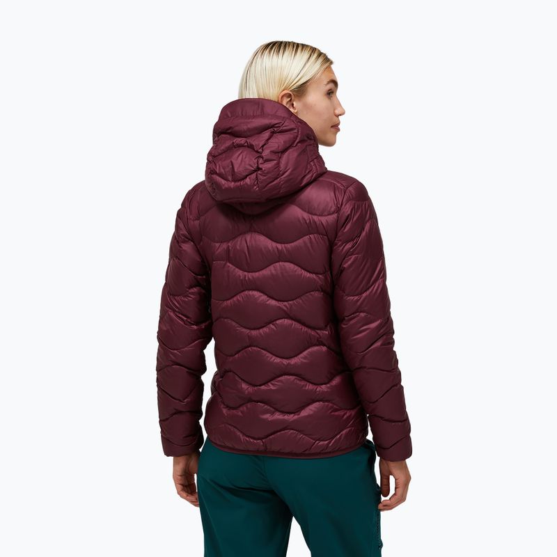 Női pehelykabát Peak Performance Helium Down Hood Porto/Mountain Blush 3