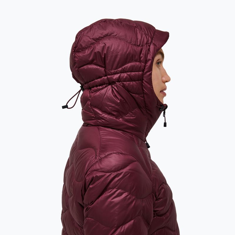 Női pehelykabát Peak Performance Helium Down Hood Porto/Mountain Blush 5