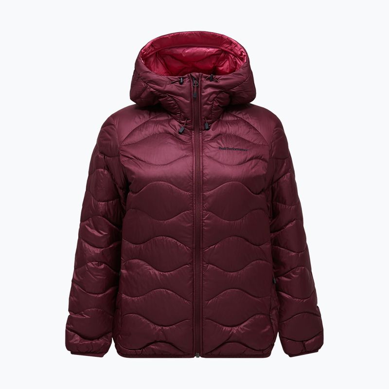 Női pehelykabát Peak Performance Helium Down Hood Porto/Mountain Blush 6