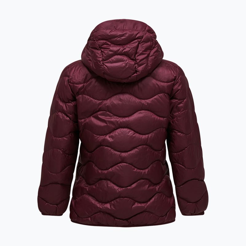 Női pehelykabát Peak Performance Helium Down Hood Porto/Mountain Blush 7