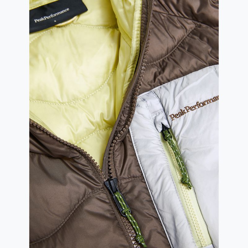 Női ujjatlan Peak Performance Helium Utility Down terrain tan/antarctica 8