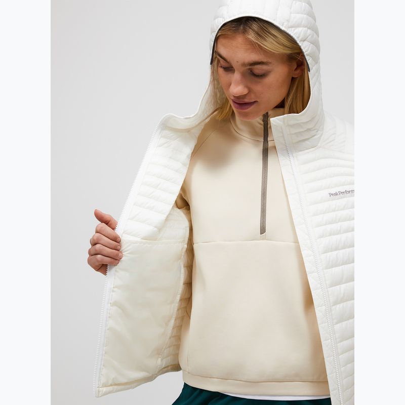Női bélelt kabát Peak Performance Monolight Synthetic Hood off white 4
