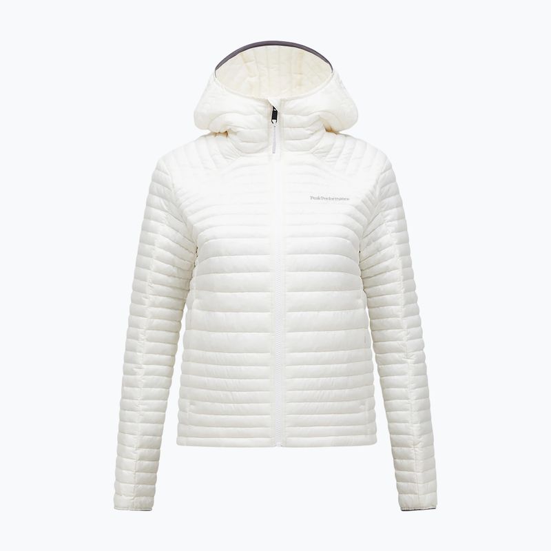 Női bélelt kabát Peak Performance Monolight Synthetic Hood off white 6