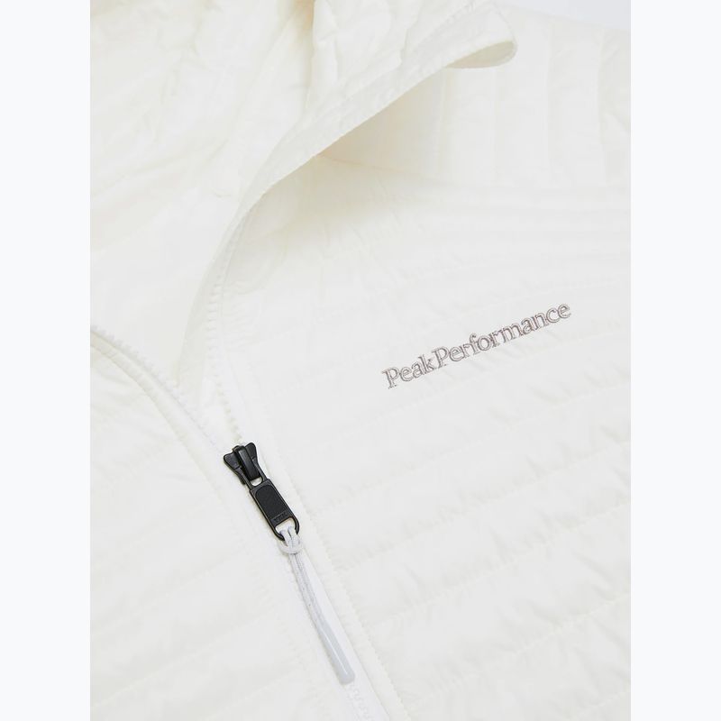 Női bélelt kabát Peak Performance Monolight Synthetic Hood off white 9