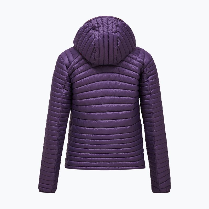 Női bélelt kabát Peak Performance Monolight Synthetic Hood montana grape 6