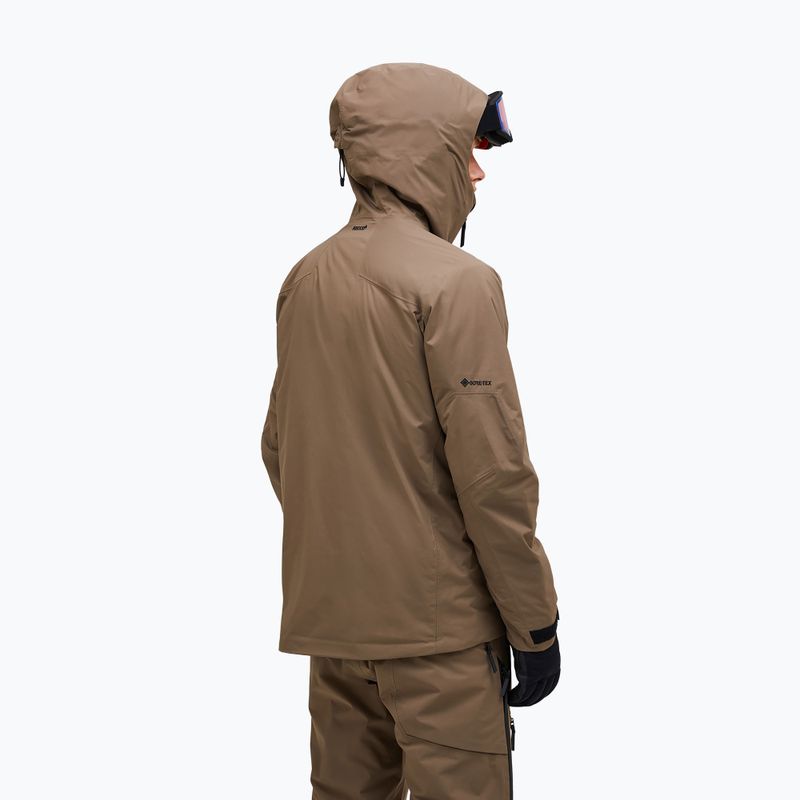 Férfi kabát Peak Performance Alpine GTX 2L Insulated Shell terrain tan 2