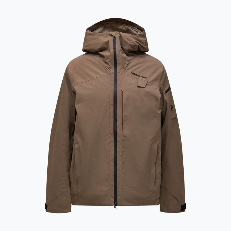 Férfi kabát Peak Performance Alpine GTX 2L Insulated Shell terrain tan 8