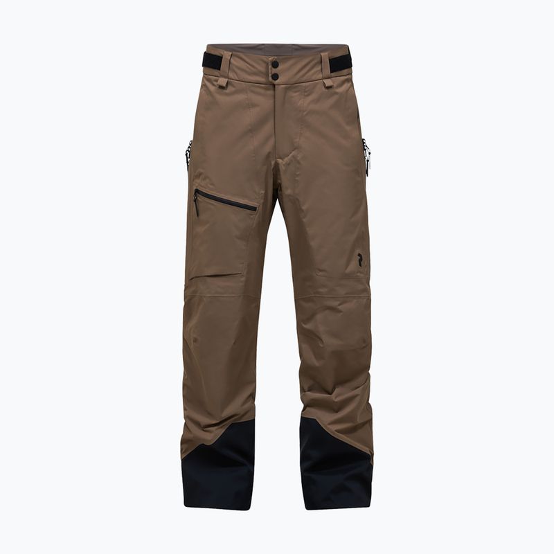 Férfi sínadrág Peak Performance Alpine GTX 2L Insulated Shell terrain tan 5