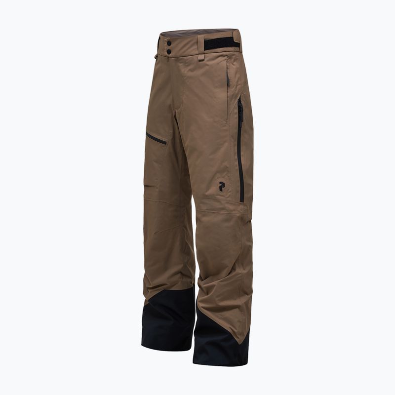 Férfi sínadrág Peak Performance Alpine GTX 2L Insulated Shell terrain tan 7