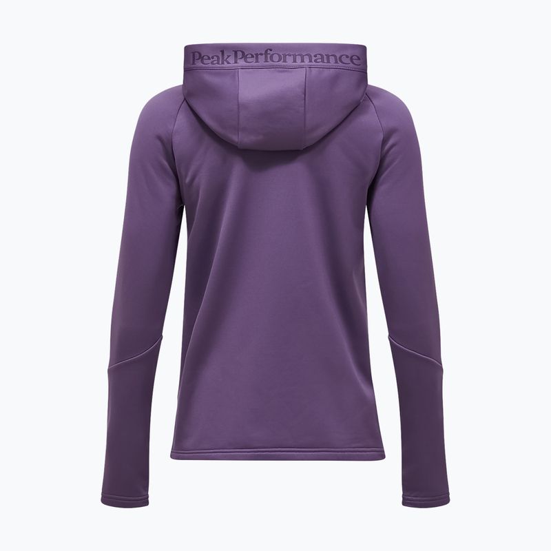 Női pulóver Peak Performance Rider Essentials montana grape/montana grape 6