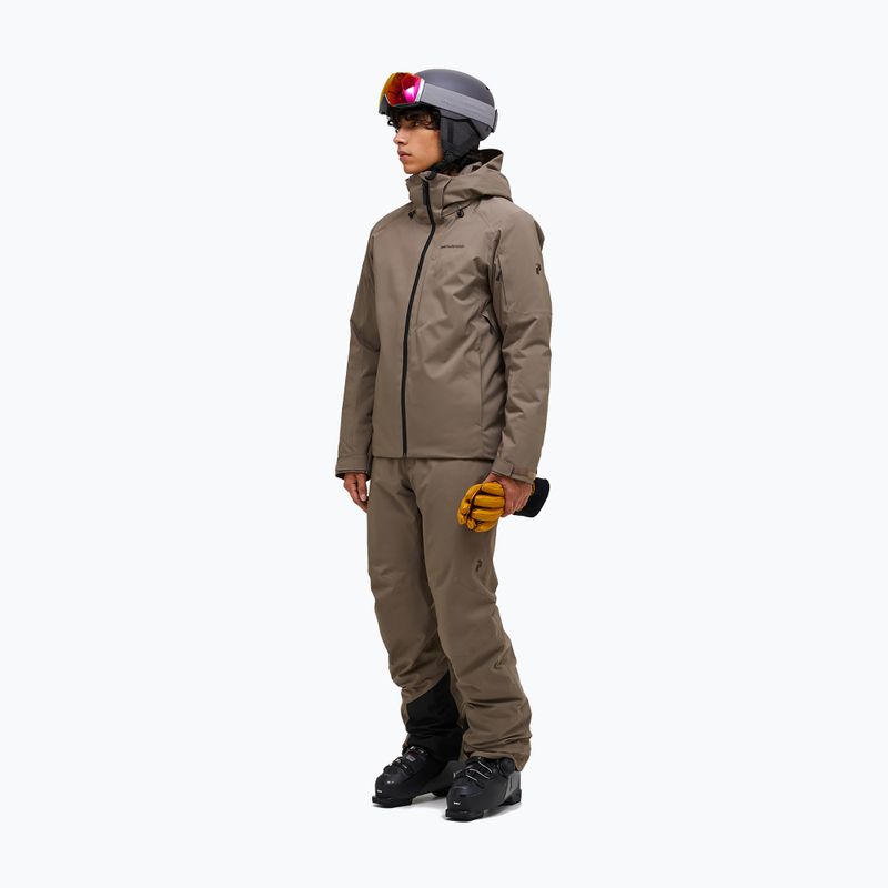 Férfi síkabát Peak Performance Maroon Insulated terrain tan 2