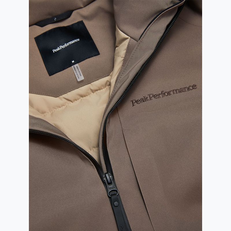 Férfi síkabát Peak Performance Maroon Insulated terrain tan 9