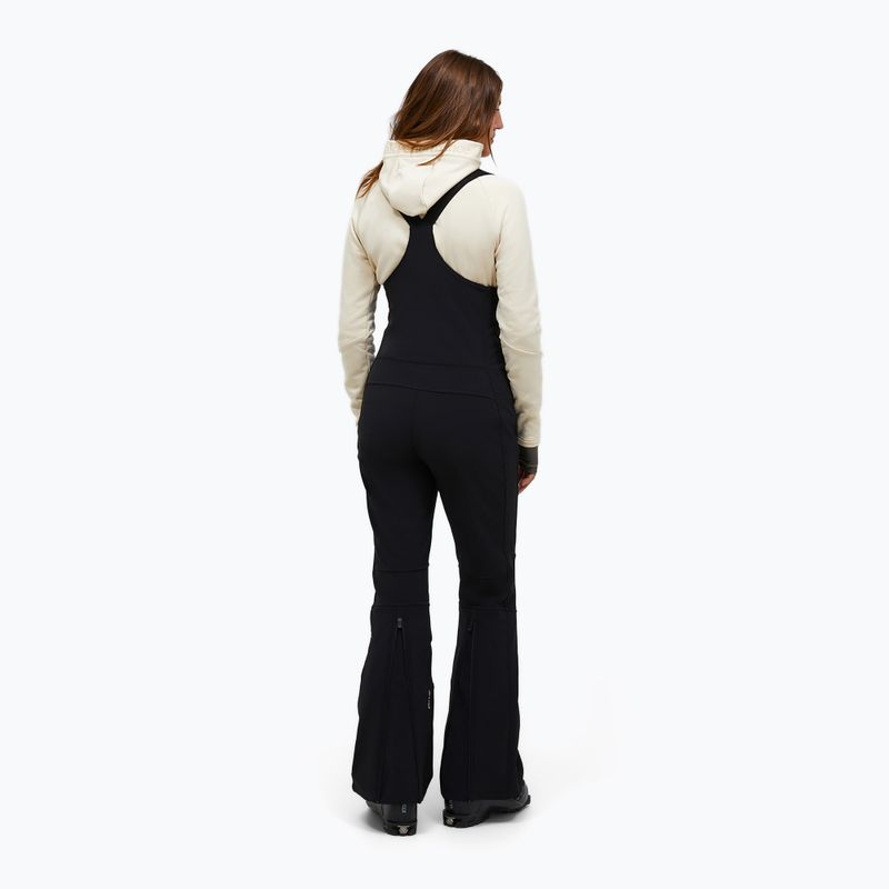 Női sínadrág Peak Performance Stretch Softshell Bib black 2