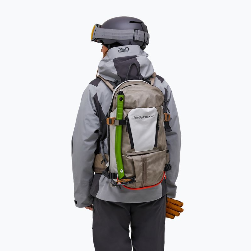 Síhátizsák Peak Performance Vertical Ski 20 l avid beige/antarctica 2