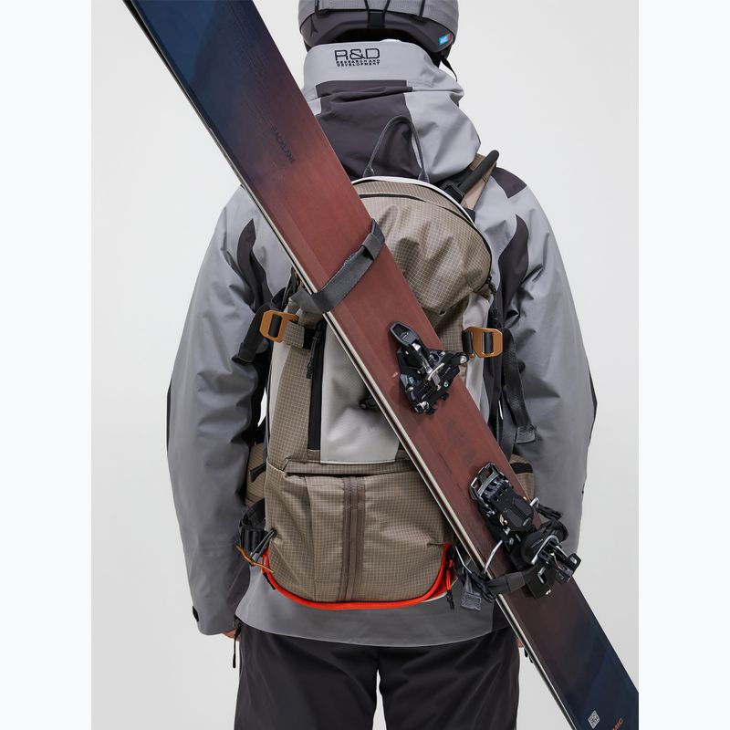 Síhátizsák Peak Performance Vertical Ski 20 l avid beige/antarctica 4