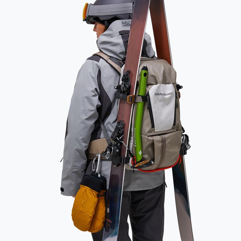 Síhátizsák Peak Performance Vertical Ski 20 l avid beige/antarctica 5