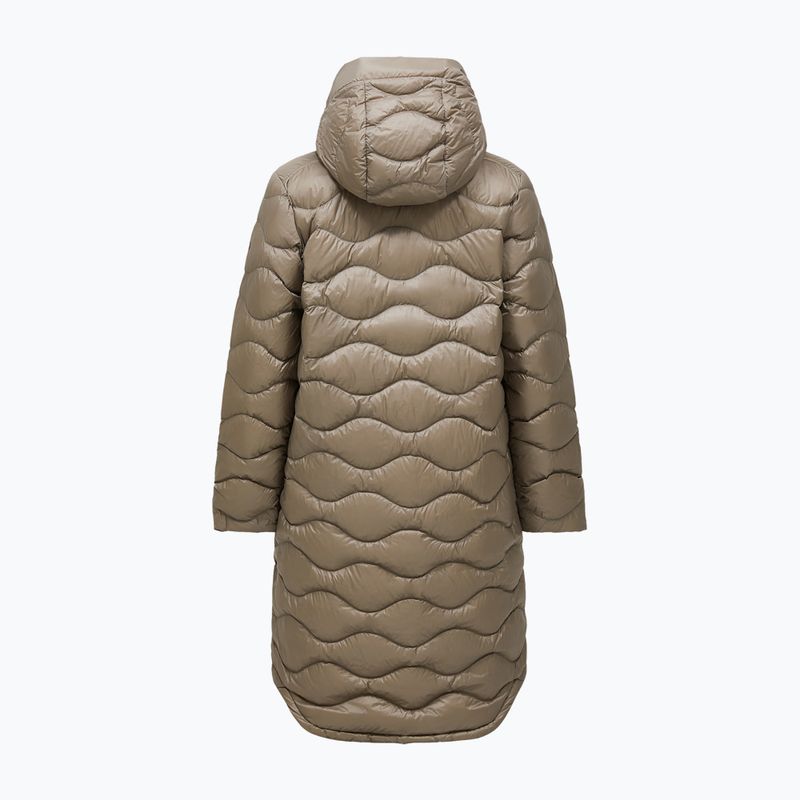 Női pehelykabát Peak Performance Helium Down Coat 2026 avid beige 2