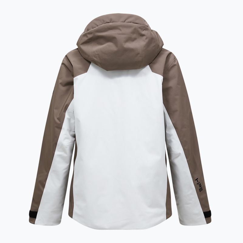 Férfi síkabát Peak Performance Whitelight Hipe 2L Insulated Shell terrain tan/antarctica 2