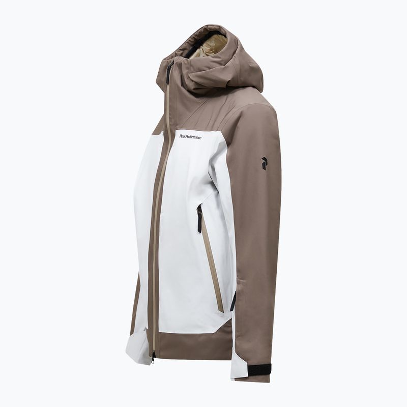 Férfi síkabát Peak Performance Whitelight Hipe 2L Insulated Shell terrain tan/antarctica 3