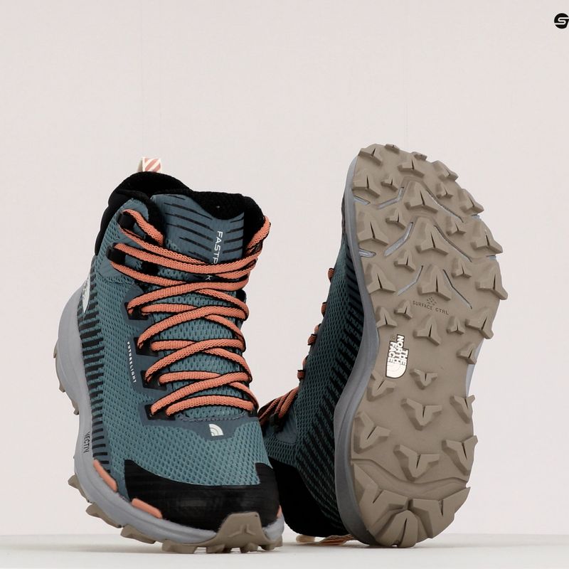 Női túrabakancs The North Face Vectiv Fastpack Mid Futurelight kék NF0A5JCX4AB1 10