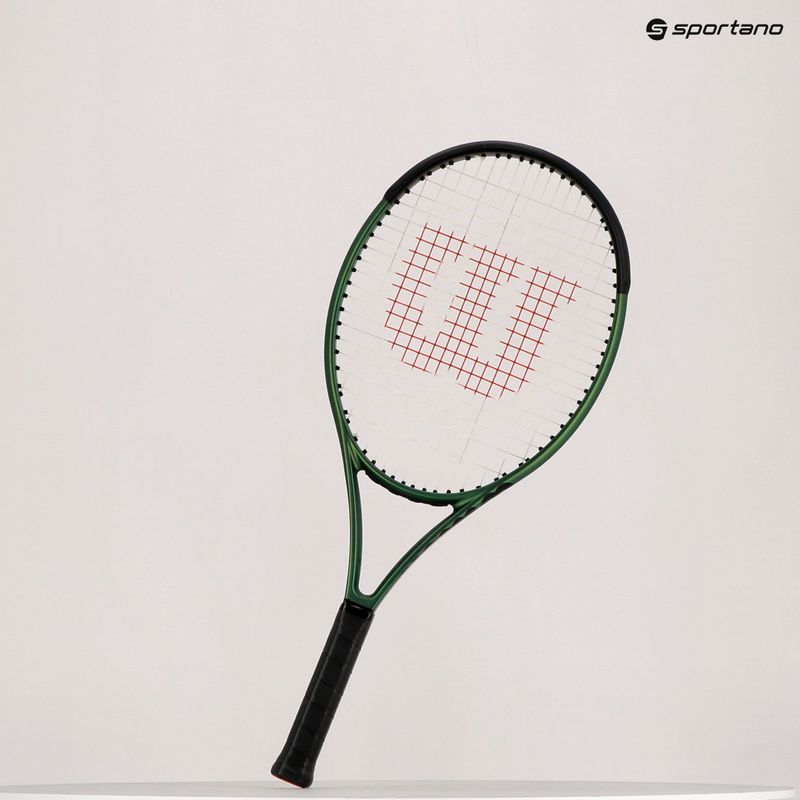 Wilson Blade 25 V8.0 gyermek teniszütő fekete-zöld WR079310U 11