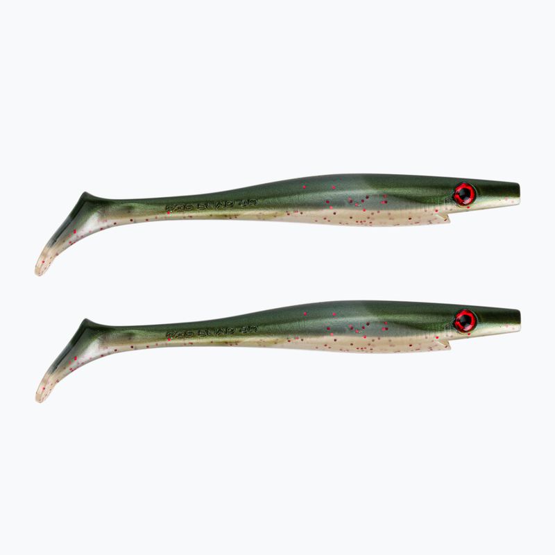 Strike Pro Pig Shad Jr gumicsali 2 db zöld TEV-SP172C-104