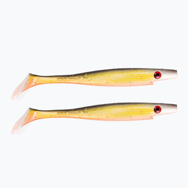 Strike Pro Pig Shad Jr gumicsali 2 db sárga TEV-SP172C-C041