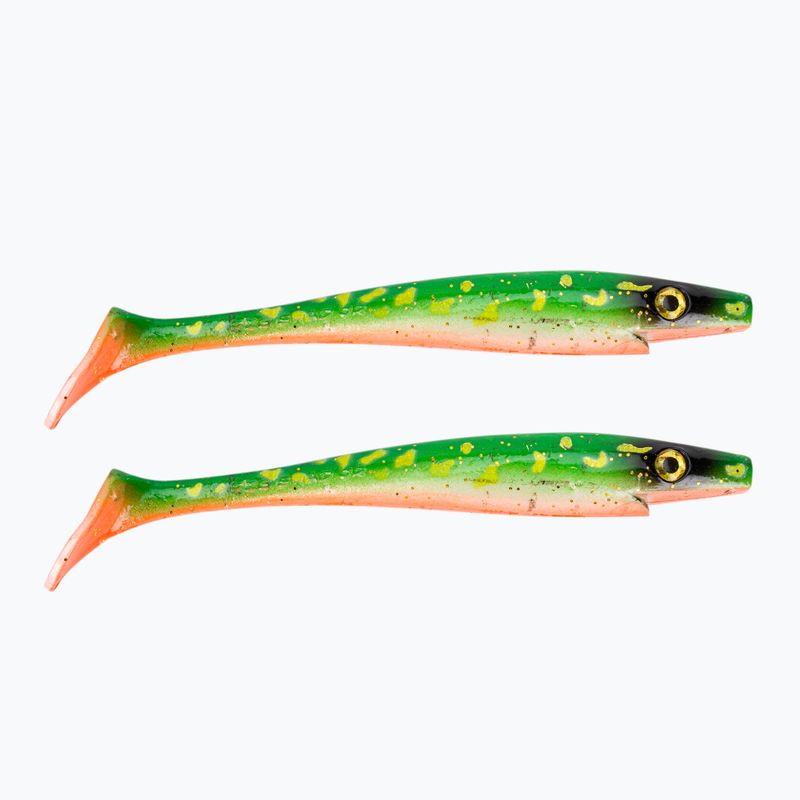 Strike Pro Pig Shad Jr gumicsali 2 db zöld TEV-SP172C-C450