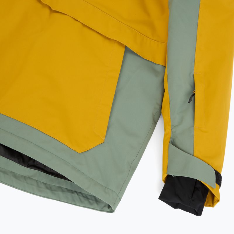 Férfi snowboard kabát Colourwear Signature Anorak yellow 5