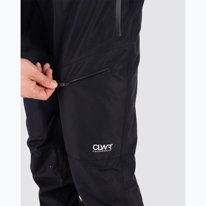 Férfi snowboard nadrág Colourwear Slash Bib black 6