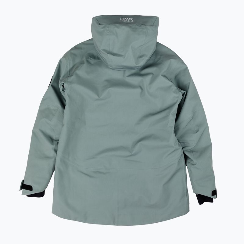 Női Colourwear Cake Anorak 2.0 lt sage snowboard kabát 2